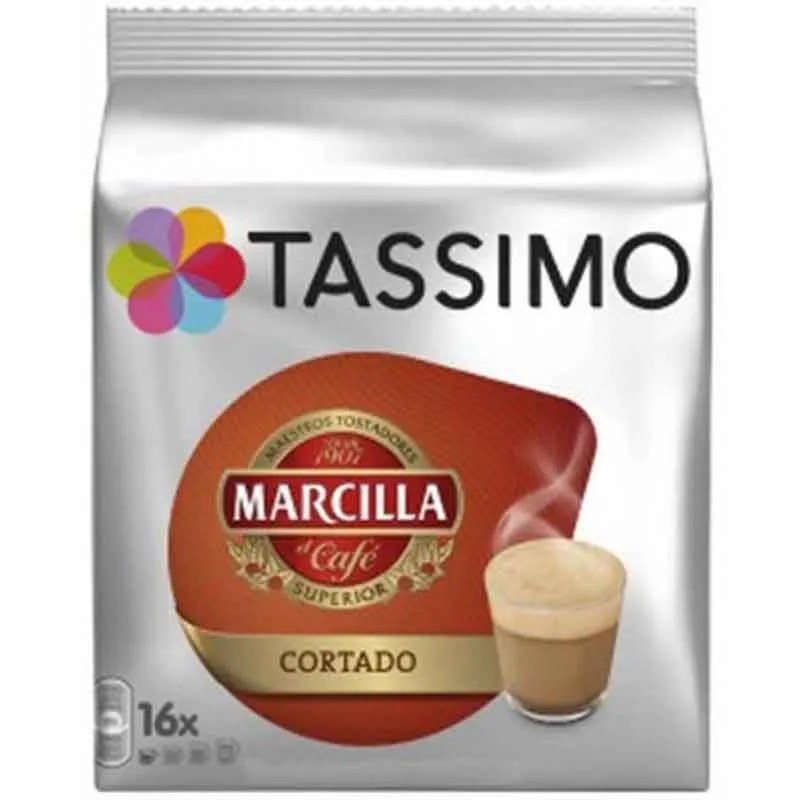 Café Cortado 16 servicios | Marcilla Tassimo