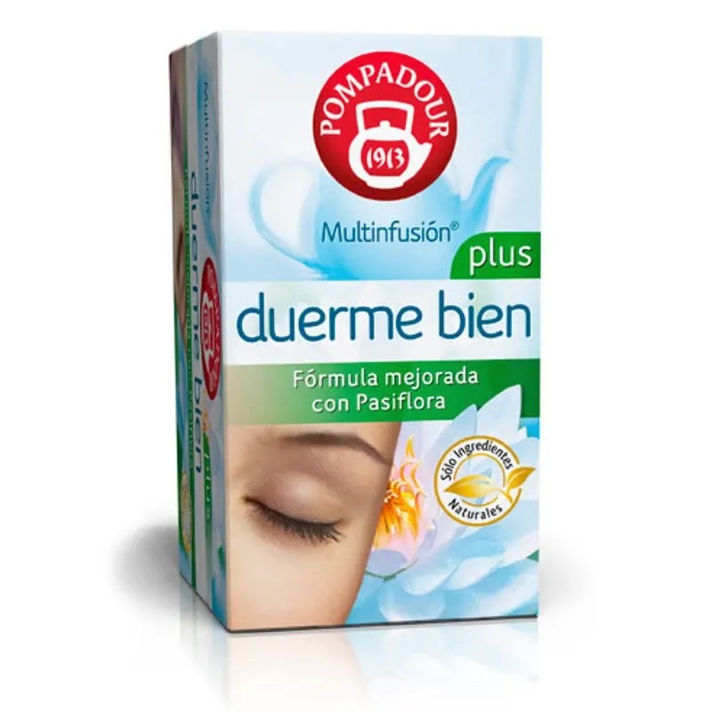 Duerme Bien con pastiflora 20 infusiones Pompadour Pompadour