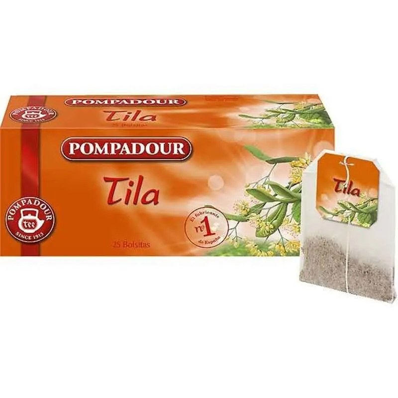Tila Pompadour 100% natural 25 bolsitas Pompadour