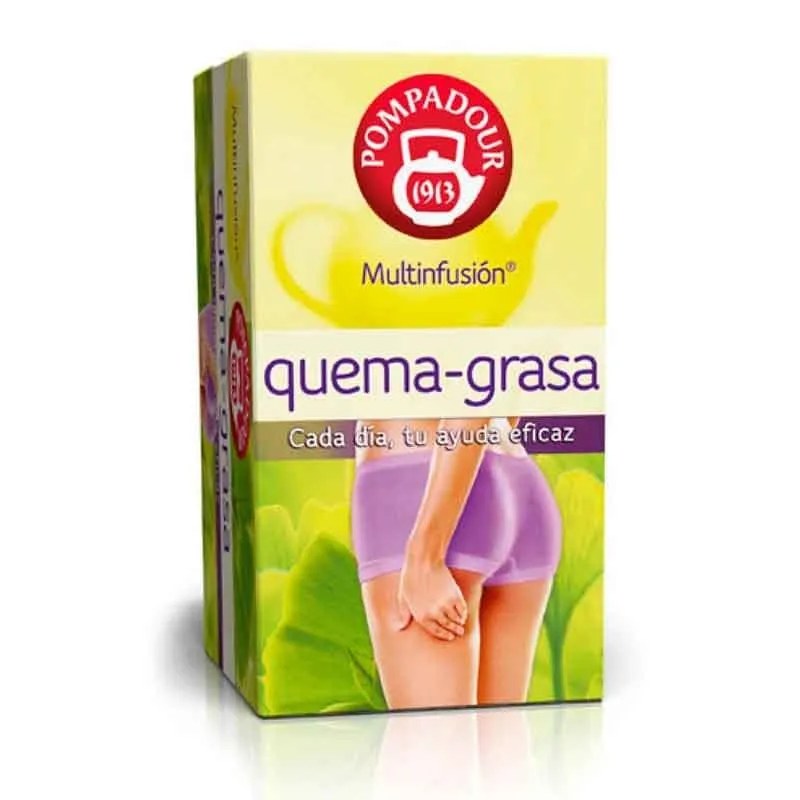 Quema grasa Multifusión Pompadour 25 infusiones Pompadour