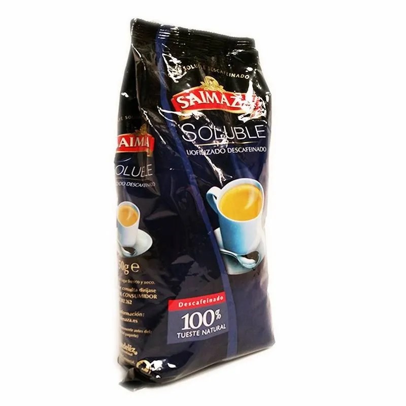 Café Soluble descafeinado Liofilizado Saimaza 250 gr (Especial Vending) Saimaza