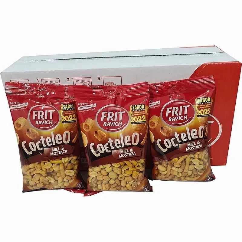 Cocteleo miel y mostaza Frit Ravich 10 Bolsas de 130 gr.