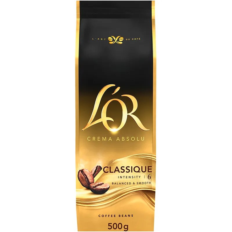 Classique L'or Crema Absolu Café en grano 500 gr L'Or Espresso