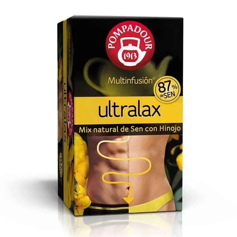 Ultralax Multinfusión 87% Sen 20 bolsitas Pompadour Pompadour