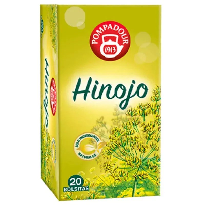 REGALO CADUCIDAD CERCANA Infusión Hinojo Pompadour 20 unidades Pompadour