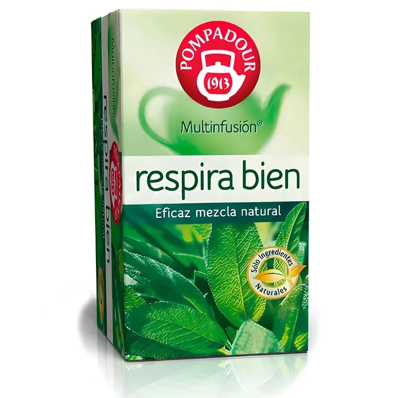 Respira Bien Pompadour 20 infusiones Pompadour