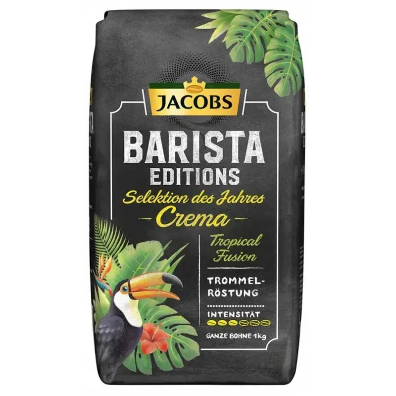 Barista Crema Brasil 100% arábica Jacobs en Grano 1kg Jacobs Douwe Egberts