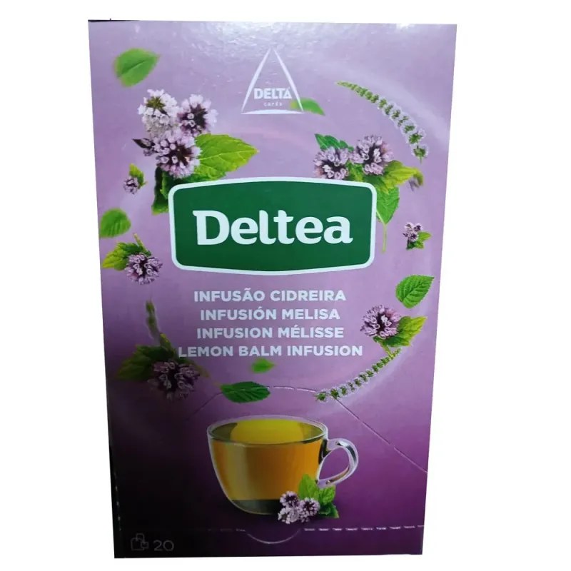 Infusión de Melisa Deltea 20 bolsitas individuales Vending Mogort