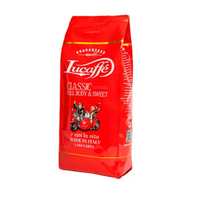 Lucaffé Classic Full Body & Sweet café en grano 700 gr de café de Italia
