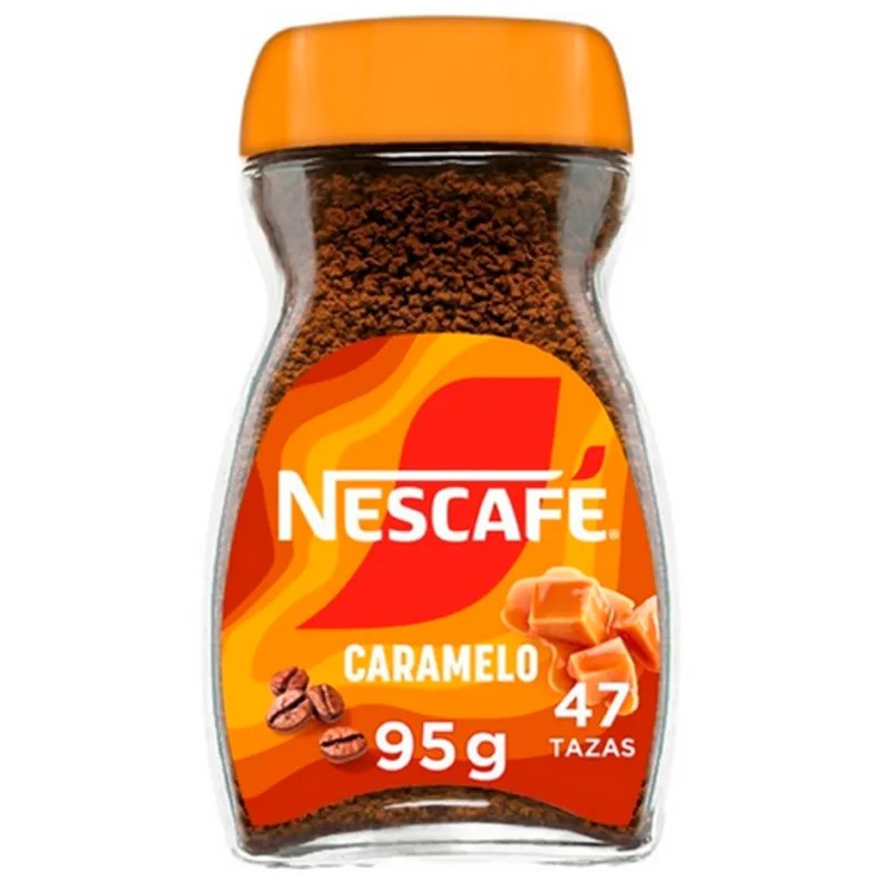 Nescafé Caramelo Café Soluble Tarro 95 gr especialidad Nescafe