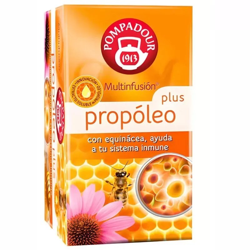 Propóleo Plus con Equinácea 18 bolsitas Pompadour Pompadour