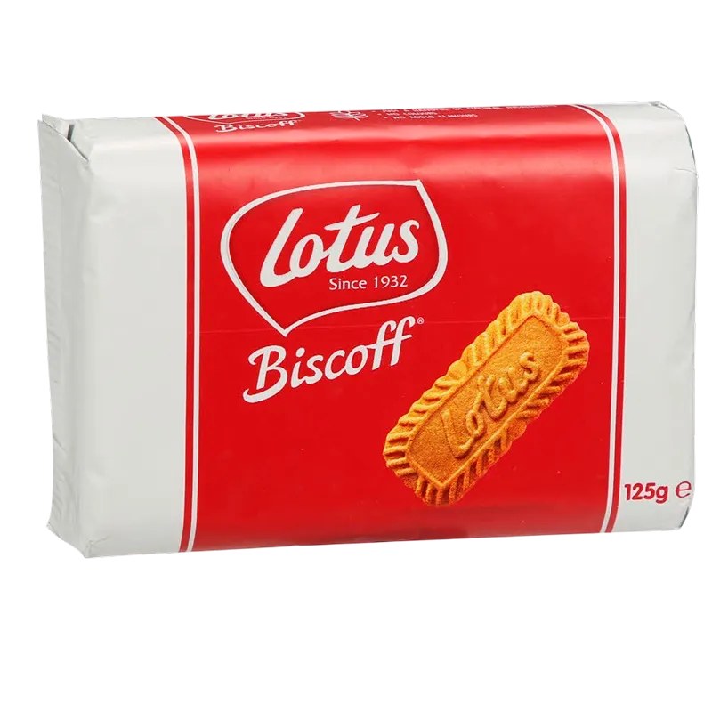 lotus Biscoff  galletas para acompañar el cafe 125 gr Vending Mogort