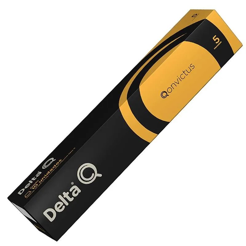 LOTE PRODUCTOS DELTA Qonvictus, espresso intensidad 5,  cápsulas Delta Q Cápsulas Delta